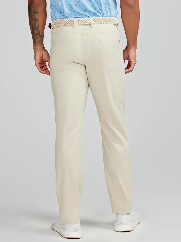 Golf Men Tasc Performance Motion Pant Straight Fit 8211 Light Stone