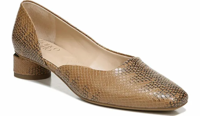 Heels Women Franco Sarto Franco Citrus Pump Beige Faux Leather