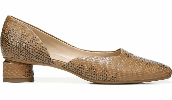 Heels Women Franco Sarto Franco Citrus Pump Beige Faux Leather