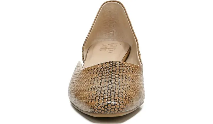 Heels Women Franco Sarto Franco Citrus Pump Beige Faux Leather