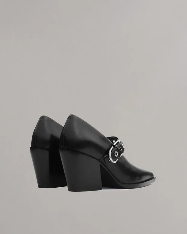 Heels Women Rag and Bone Joni Mary Jane Shoes Black