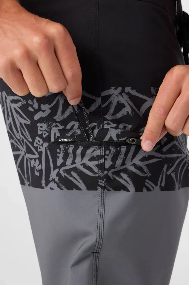 HYPERFREAK HEAT BLOCK 19034 BOARDSHORTS Grey Men O039NEILL Length