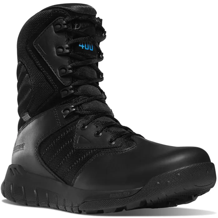 Instinct Tactical SideZip 8quot Black Insulated 400G Men Danner Boots