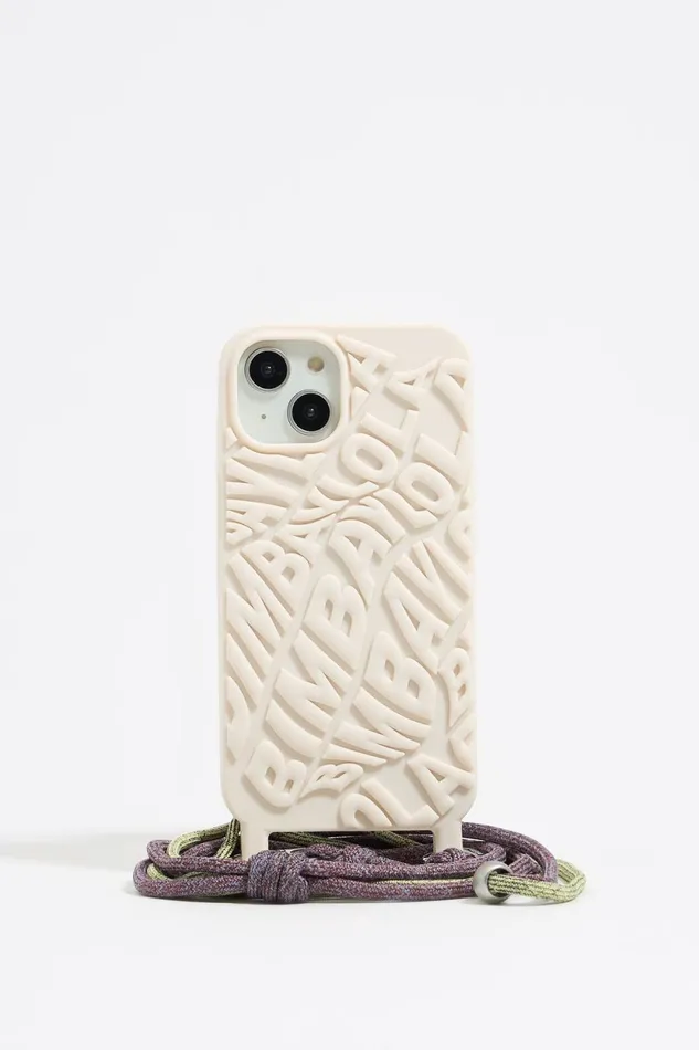 Ivory Logo Silicone IPhone 13 Case Ivory Women Bimba Y Lola Phone Cases