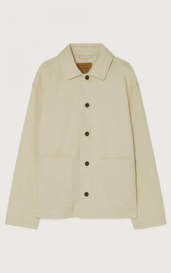 Jacket Datcity Ecru Men American Vintage Jackets and Blazers Jacket Datcity Ecru Men American Vintage Jackets and Blazers