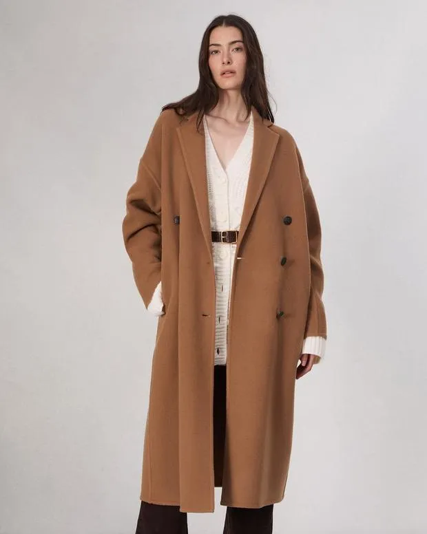 Jackets and Coats Women Rag and Bone Thea WoolBlend Coat Camel