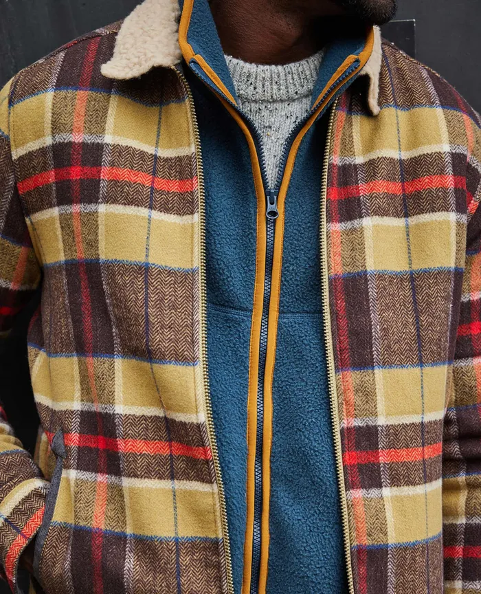 Jackets and Layers Men8217s Burntside Trucker Jacket Mantis 8211 ToadandCo Men8217s
