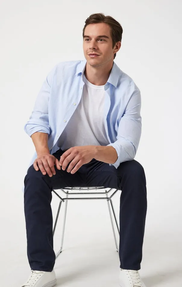 Jake Slim Leg In Navy Active Comfort Men Mavi Jeans Pants Jake Slim Leg In Navy Active Comfort Men Mavi Jeans Pants