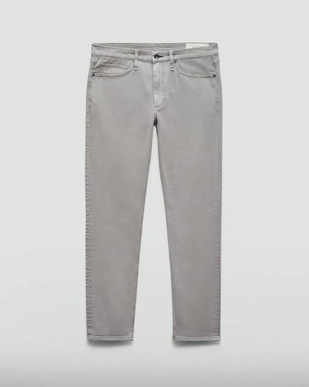 Jeans Men Rag and Bone Fit 2 Slim Fit Jean Aero Stretch Denim Grey