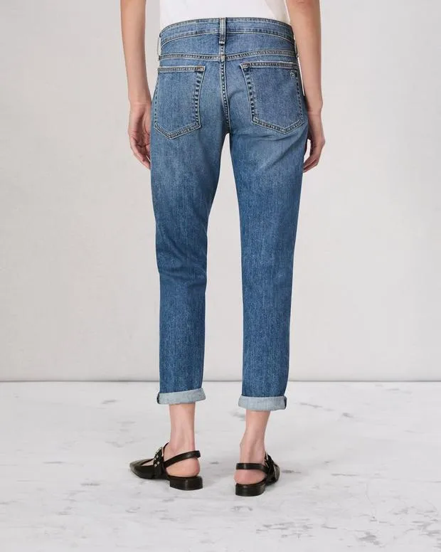 Jeans Women Rag and Bone Dre Boyfriend Jean Vintage Stretch Denim Julienne