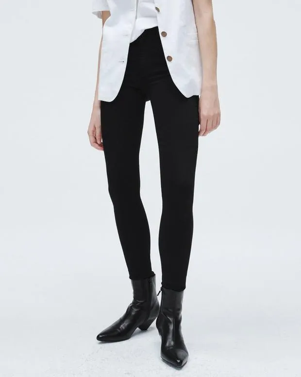 Jeans Women Rag and Bone Flexi Nina Skinny Jean Flexi Denim Black