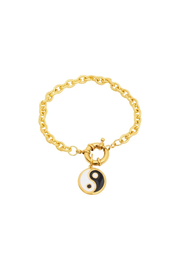 Jewelry Women LoveShackFancy Hypso Yin Yang Charm Bracelet Multi