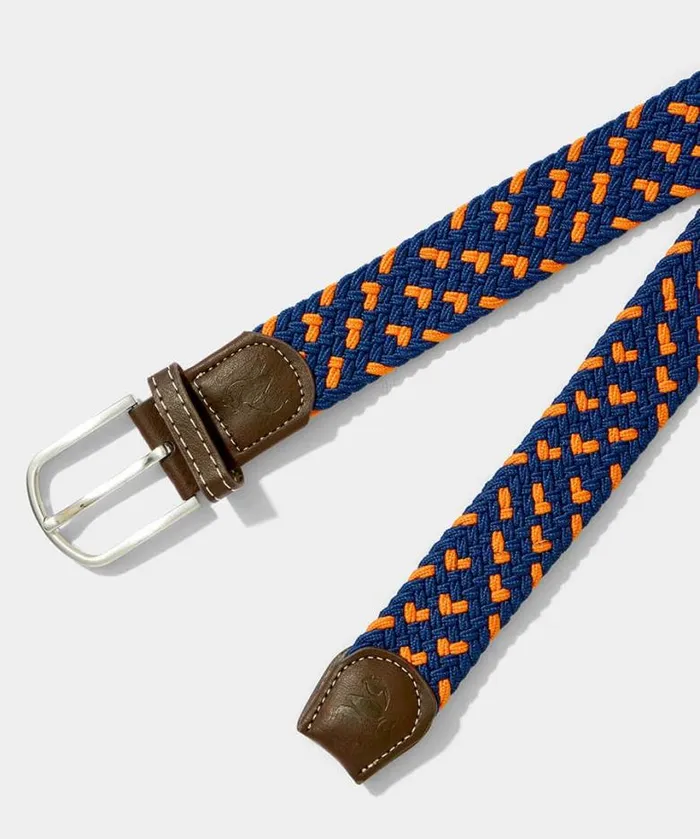 Joe Browns Accessories and Jewellery WomenMen Navy And Orange Spot Woven Belt Navy Joe Browns Accessories and Jewellery WomenMen Navy And Orange Spot Woven Belt Navy