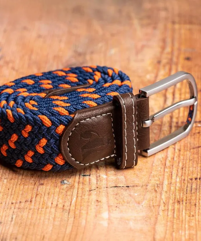 Joe Browns Accessories and Jewellery WomenMen Navy And Orange Spot Woven Belt Navy Joe Browns Accessories and Jewellery WomenMen Navy And Orange Spot Woven Belt Navy