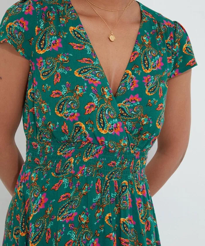 Joe Browns Dresses Women Iris Dippy Hem Dress Green Joe Browns Dresses Women Iris Dippy Hem Dress Green