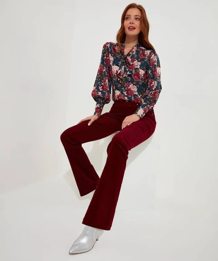 Joe Browns Jeans and Trousers Women Marvellous Cord Trousers Berry