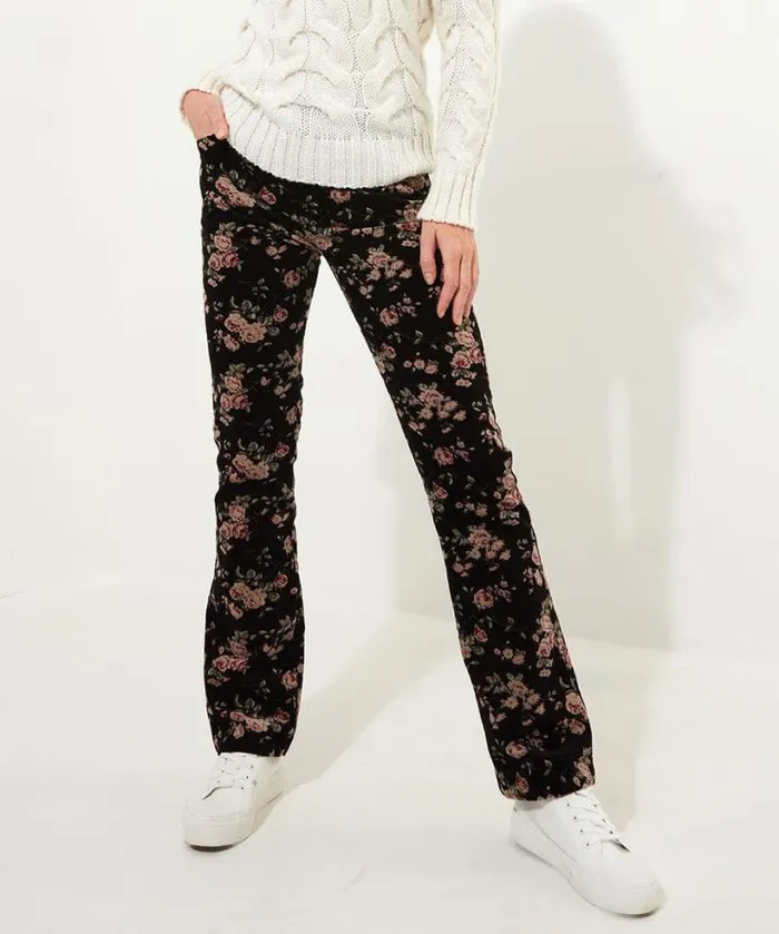 Joe Browns Jeans and Trousers Women Rosie Moleskin Trousers Black