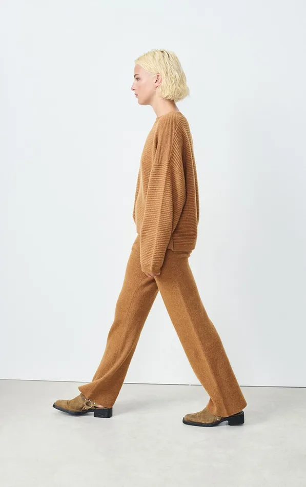 Joggers Raxow Brunette Melange Women American Vintage Joggers and Leggings Joggers Raxow Brunette Melange Women American Vintage Joggers and Leggings