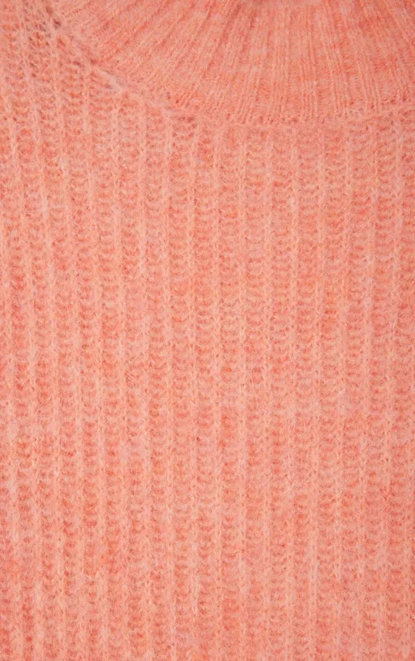 Jumper East White Peaches Melange Women American Vintage Jumpers and Cardigans Jumper East White Peaches Melange Women American Vintage Jumpers and Cardigans