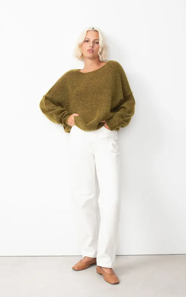Jumper Yanbay Melange Jungle Women American Vintage Jumpers and Cardigans Jumper Yanbay Melange Jungle Women American Vintage Jumpers and Cardigans