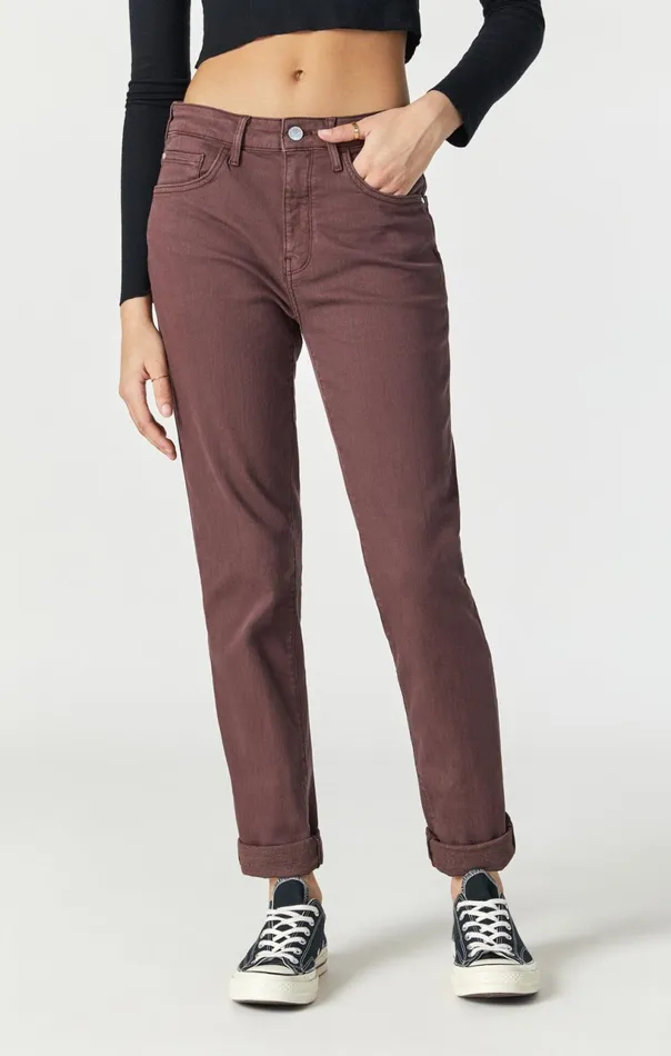 Kathleen Slim Boyfriend In Mahogany Feather Blue Women Mavi Jeans Denim Kathleen Slim Boyfriend In Mahogany Feather Blue Women Mavi Jeans Denim