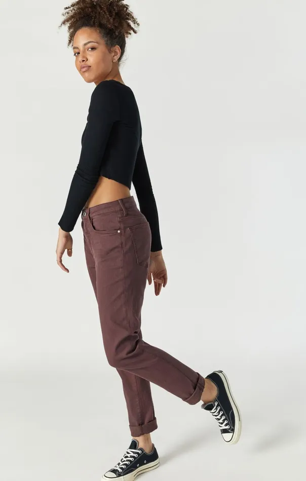 Kathleen Slim Boyfriend In Mahogany Feather Blue Women Mavi Jeans Denim Kathleen Slim Boyfriend In Mahogany Feather Blue Women Mavi Jeans Denim
