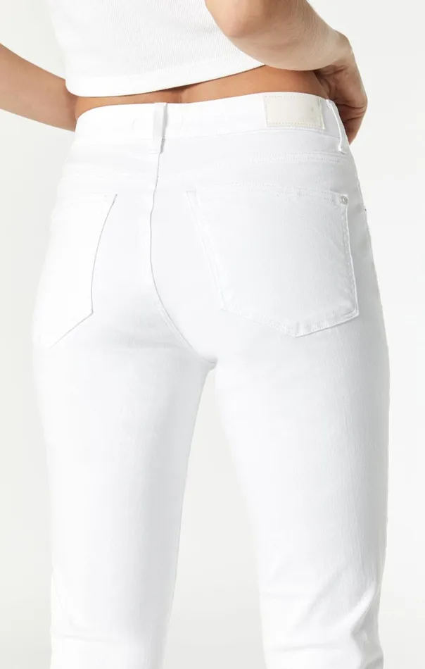 Kathleen Slim Boyfriend In White Feather Blue Women Mavi Jeans Denim Kathleen Slim Boyfriend In White Feather Blue Women Mavi Jeans Denim