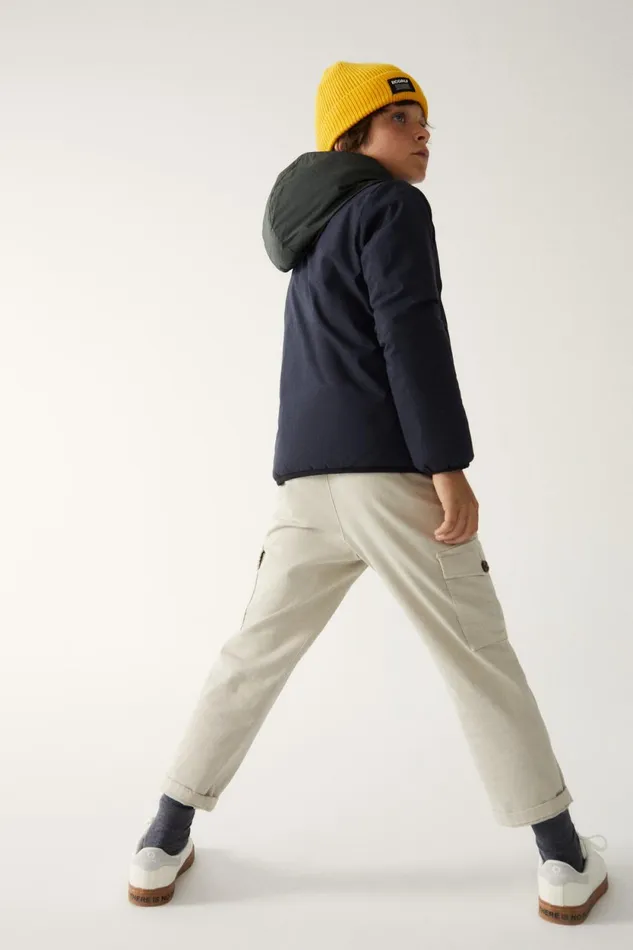 Kids Blue Cartes Jacket Ecoalf Coats And Jackets