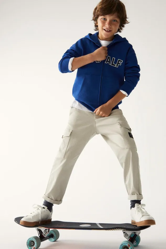 Kids Blue Isla Sweatshirt Ecoalf Sweatshirts