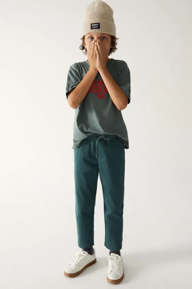 Kids Green Cedar TShirt Ecoalf TShirts