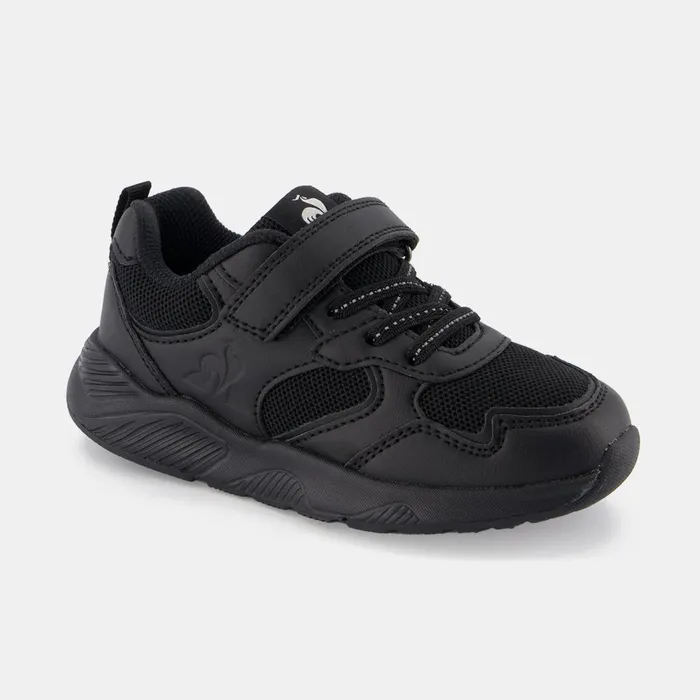 Kids Le Coq Sportif Kid CHAUSSURES ENFANT Shoes LCS RUNNER PS Kids Triple Black
