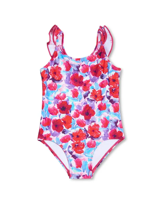 Kids Women PatBO BABY VIOLET RUFFLE SWIMSUIT FINAL SALE