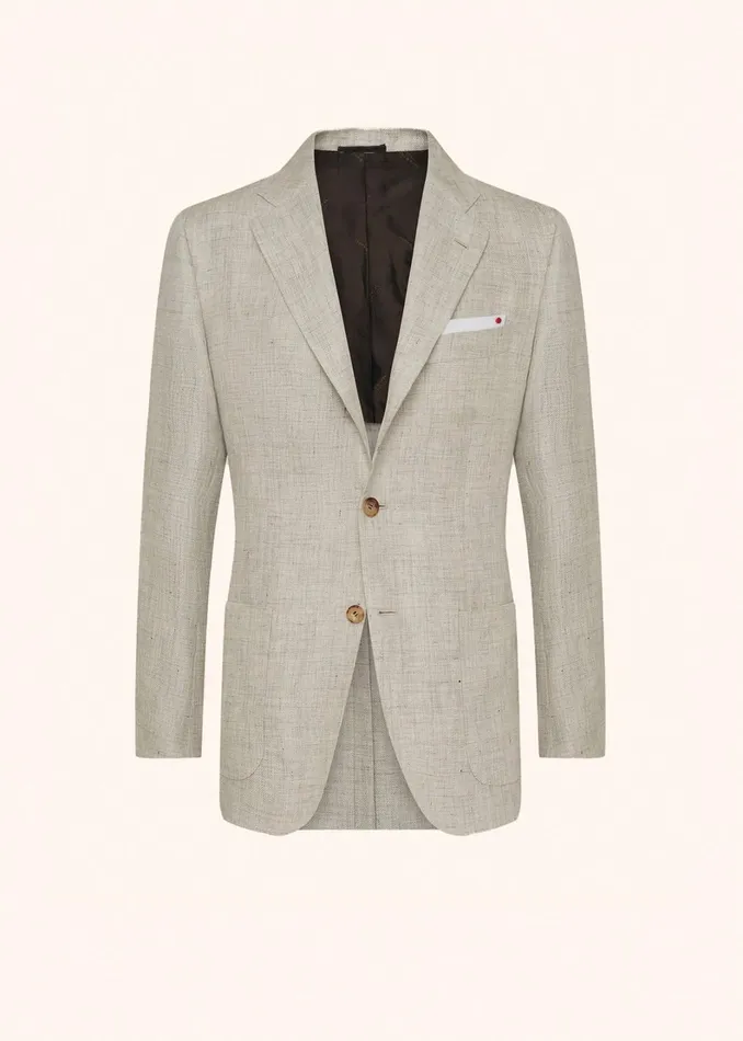 Kiton Jackets JACKET LINEN 8211 Men