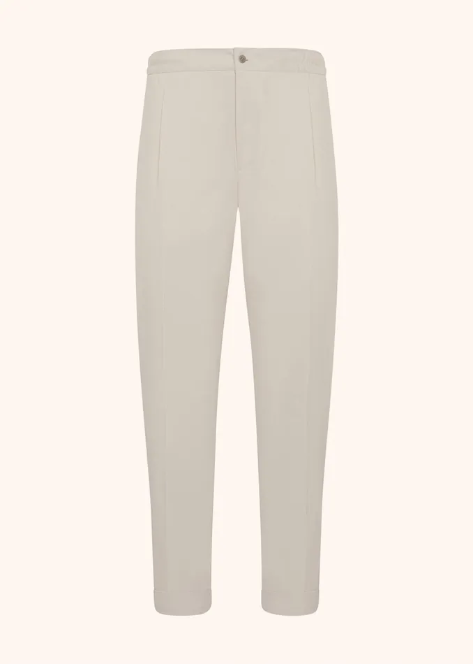 Kiton Pants COTTON COMFORT TROUSERS 8211 Men