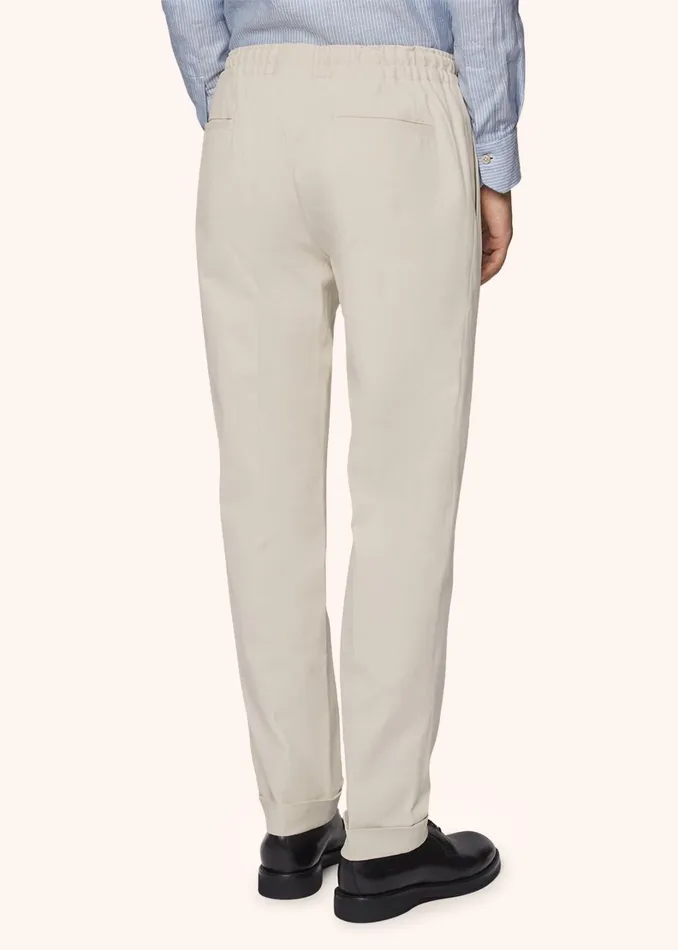 Kiton Pants COTTON COMFORT TROUSERS 8211 Men Kiton Pants COTTON COMFORT TROUSERS 8211 Men