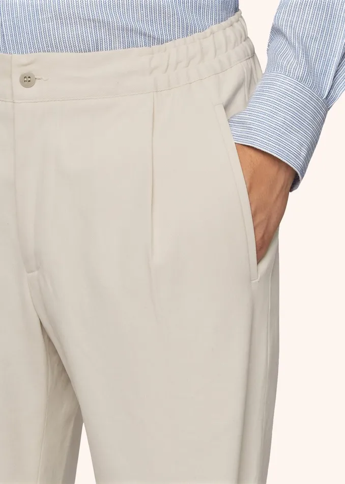 Kiton Pants COTTON COMFORT TROUSERS 8211 Men Kiton Pants COTTON COMFORT TROUSERS 8211 Men