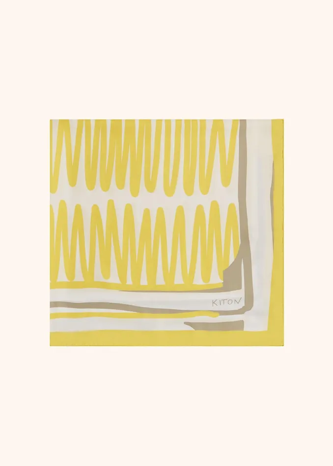 Kiton ScarvesGlovesHats FOULARD CM 90X90 SILK 8211 Women