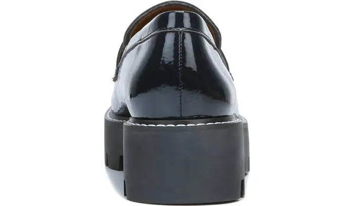 Loafers Women Franco Sarto Franco Balin Platform Loafer Midnight Patent Leather