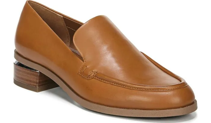 Loafers Women Franco Sarto Franco Newbocca Loafer Cognac Leather