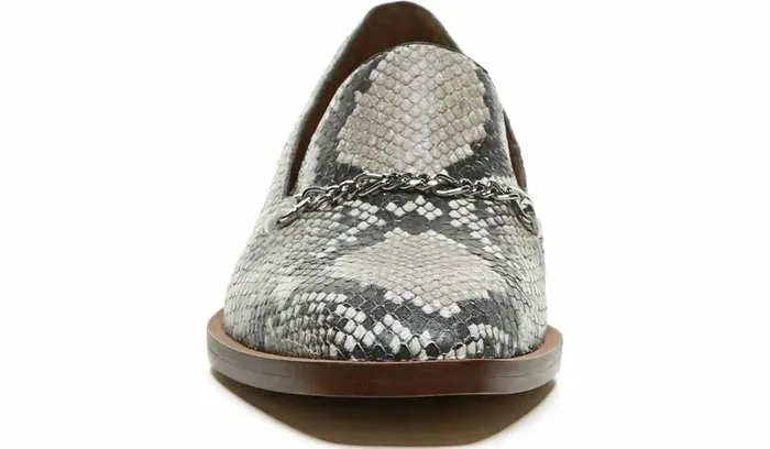 Loafers Women Franco Sarto Sarto Basha 2 Loafer Roccia Snake Print Leather