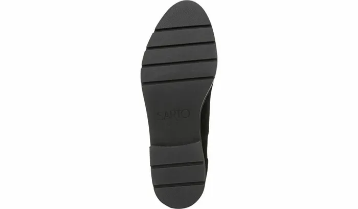 Loafers Women Franco Sarto Sarto Ilse Oxford Black Suede