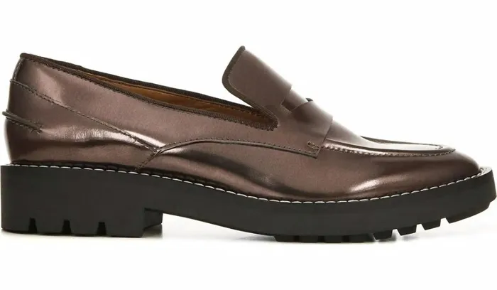 Loafers Women Franco Sarto Sarto Tivoli Loafer Bronze Leather