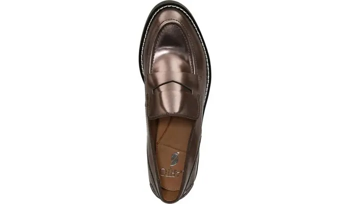 Loafers Women Franco Sarto Sarto Tivoli Loafer Bronze Leather