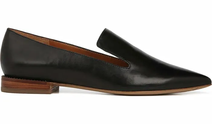 Loafers Women Franco Sarto Sarto Topaz Loafer Black Leather