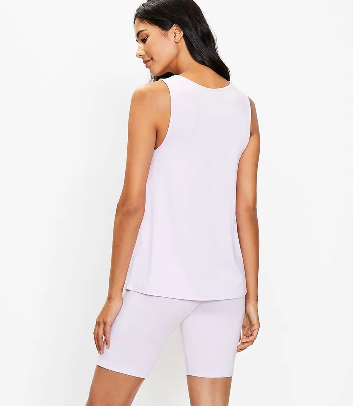 LOFT LOFT Daydream Luxe Knit Pajama Tank Women Sleepwear