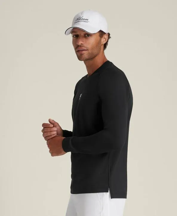 Long Sleeve Shirts Men Wilson Breakpoint Seamless Long Sleeve Tee Black Long Sleeve Shirts Men Wilson Breakpoint Seamless Long Sleeve Tee Black