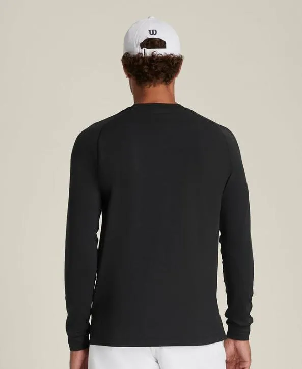 Long Sleeve Shirts Men Wilson Breakpoint Seamless Long Sleeve Tee Black Long Sleeve Shirts Men Wilson Breakpoint Seamless Long Sleeve Tee Black