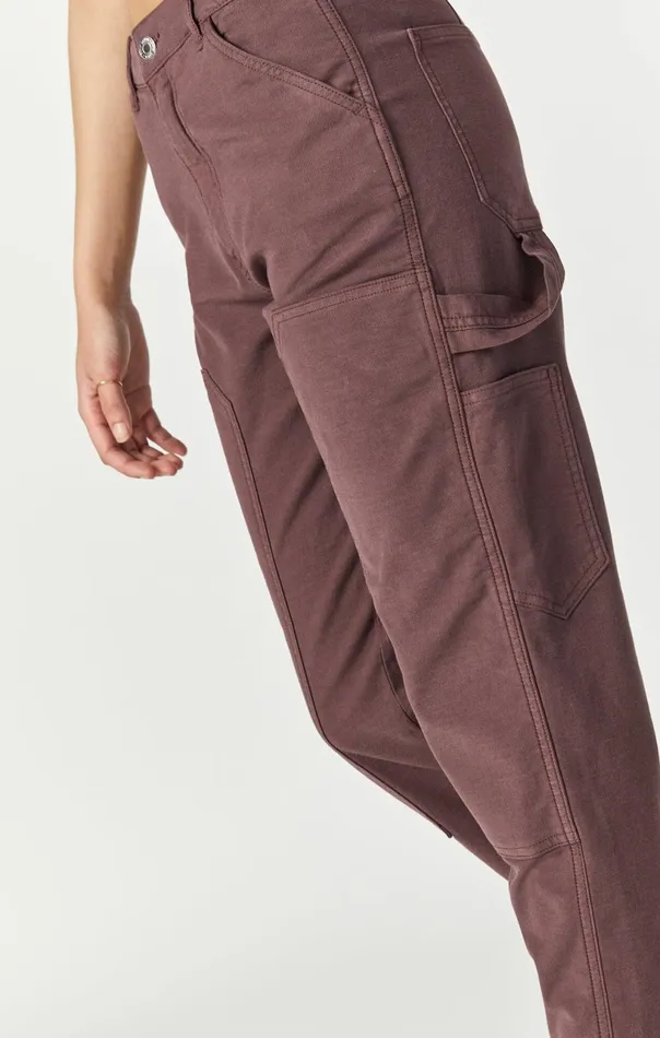 Luisa Straight Leg In Mahogany Luxe Twill Women Mavi Jeans Pants Luisa Straight Leg In Mahogany Luxe Twill Women Mavi Jeans Pants