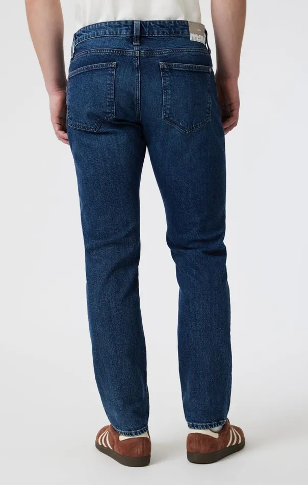 Marcus Slim Straight Leg In Dark Brushed Classic Blue Men Mavi Jeans Denim Marcus Slim Straight Leg In Dark Brushed Classic Blue Men Mavi Jeans Denim