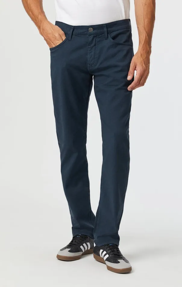 Marcus Slim Straight Leg In Dark Navy Luxe Twill Men Mavi Jeans Pants Marcus Slim Straight Leg In Dark Navy Luxe Twill Men Mavi Jeans Pants